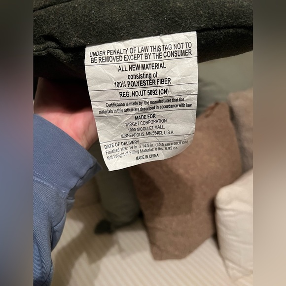 Target Christmas Tree Shaped Decorative Pillow - Picture 3 of 3